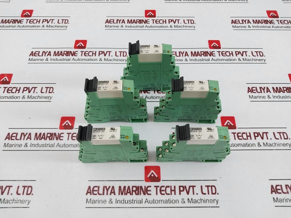 Lot Of 11X Phoenix Contact Plc-bsc-24Dc/21-21 State Relay Base Module 2967015