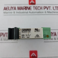 Lot of 3X PHOENIX CONTACT PLC-BSC-24DC/21-21 State Relay Base Module 2967015