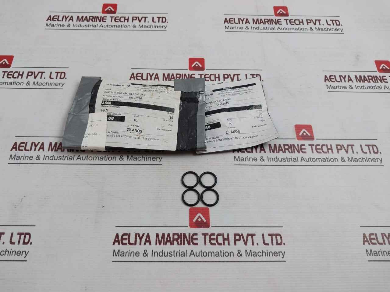 Lot Of 11X Proseals 3-908 O-ring 90-med 16,36 X2,21Mm