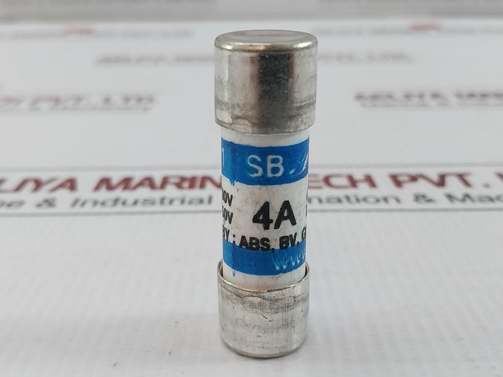 Lot Of 11X Sb Fuse 4A Cylindrical Cartridge Fuse Sb-c1