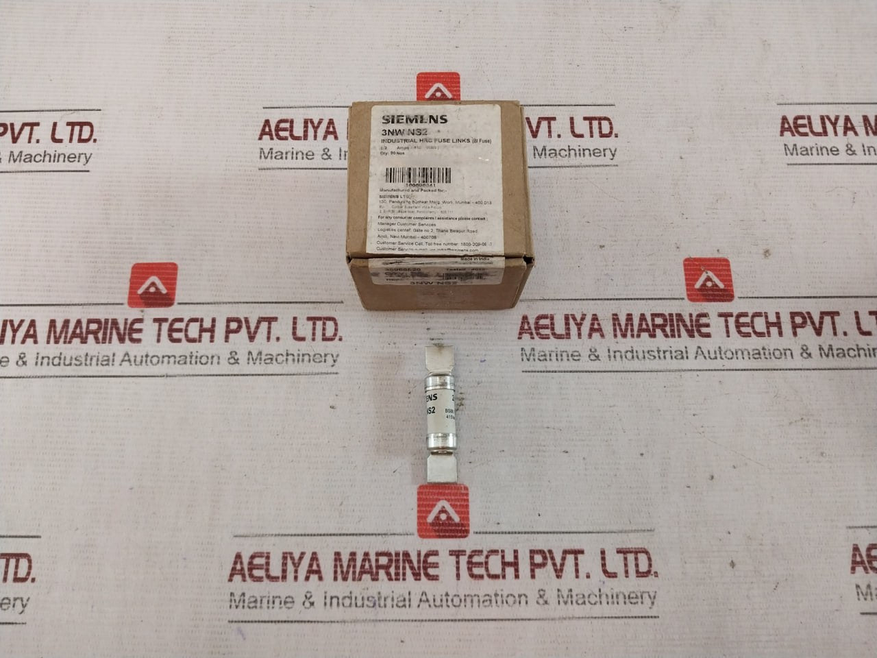 Lot Of 11X Siemens 3Nwns2 Hrc Fuse Link 2 Amps 415Vac 80Ka 36966820 100696641