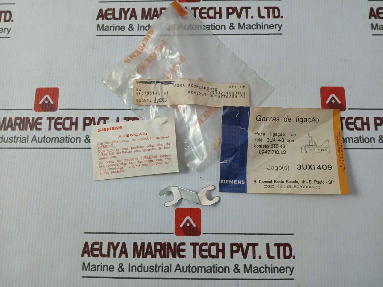 Lot Of 11X Siemens 3Ux1409 Connecting Claw For Relay Contactor 3Ua43 3Tb46