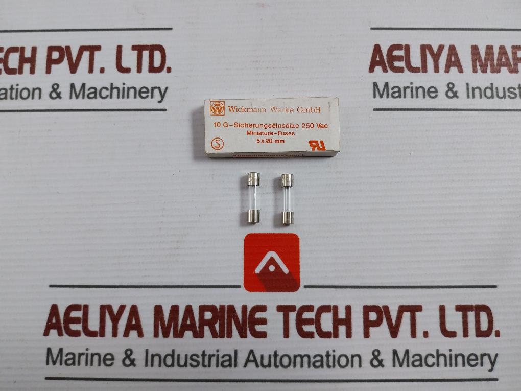 Lot Of 11X Wickmann-werke F1L250V Cartridge Glass Fuse