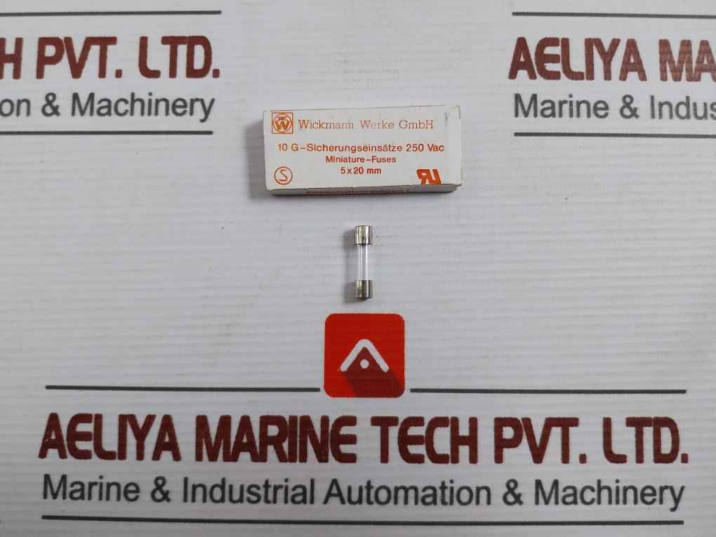 Lot Of 11X Wickmann-werke F1L250V Cartridge Glass Fuse