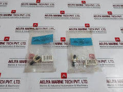 Lot of 12X Allen Tel Products AT31ST-09 ST Fiber Adapter Ivory Housing