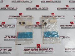Lot of 12X Allen Tel Products AT31ST-09 ST Fiber Adapter Ivory Housing