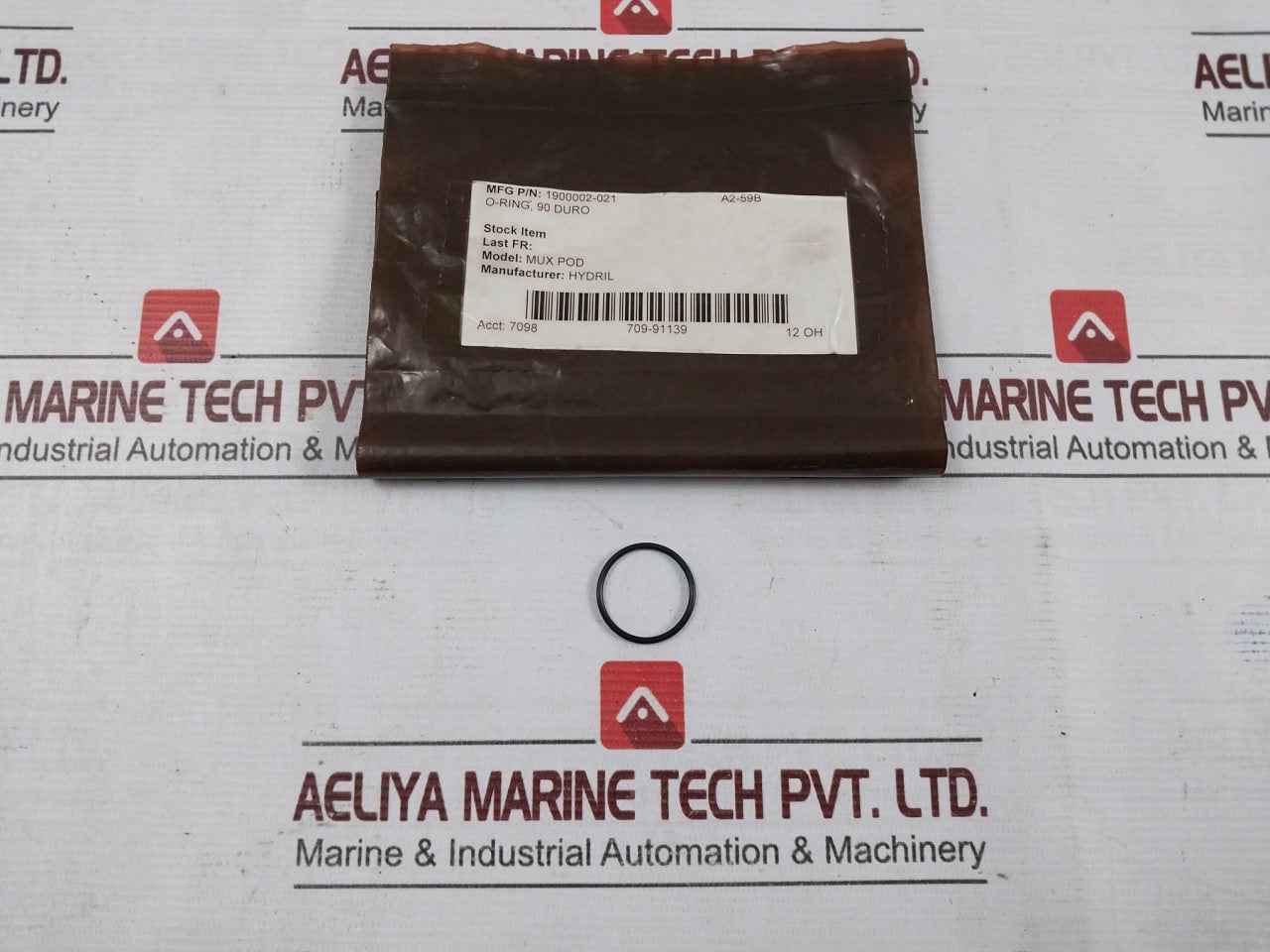 Lot Of 12X Hydril 1900002-021 O-ring Mux Pod 7098 709-91139 12 Oh