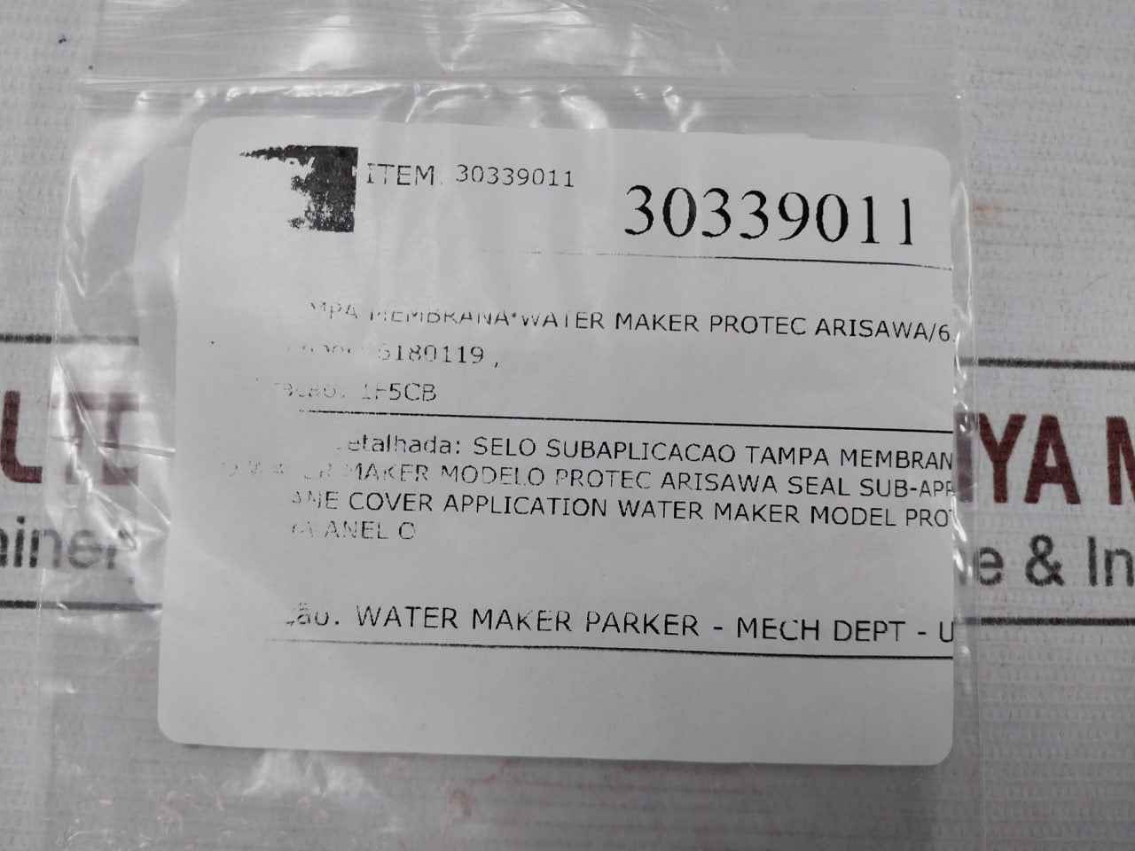 Lot Of 12X Protec Arisawa 6180119 Pwt O-ring Seal