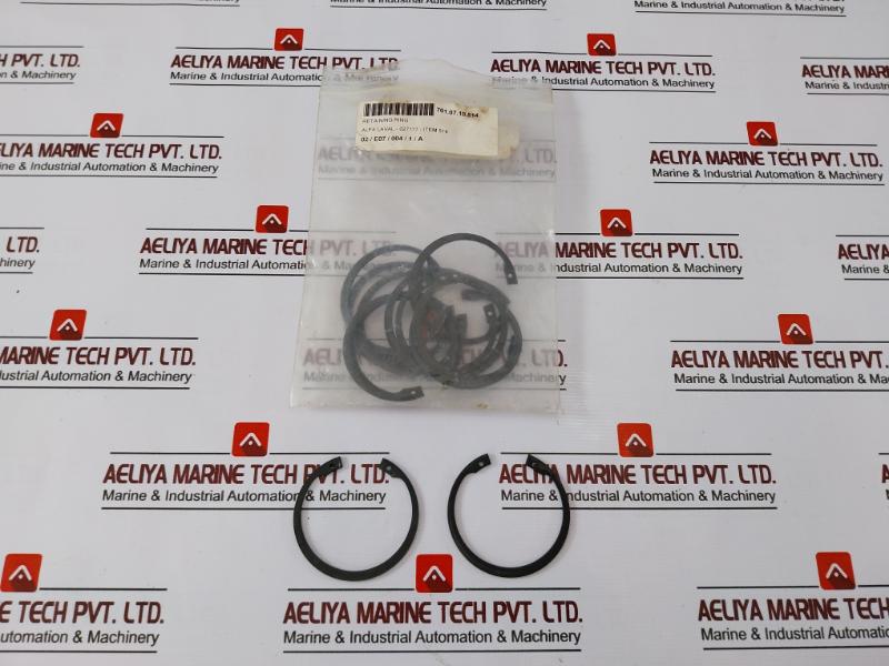 Lot Of 12x Alfa Laval 027177 Retaining Ring