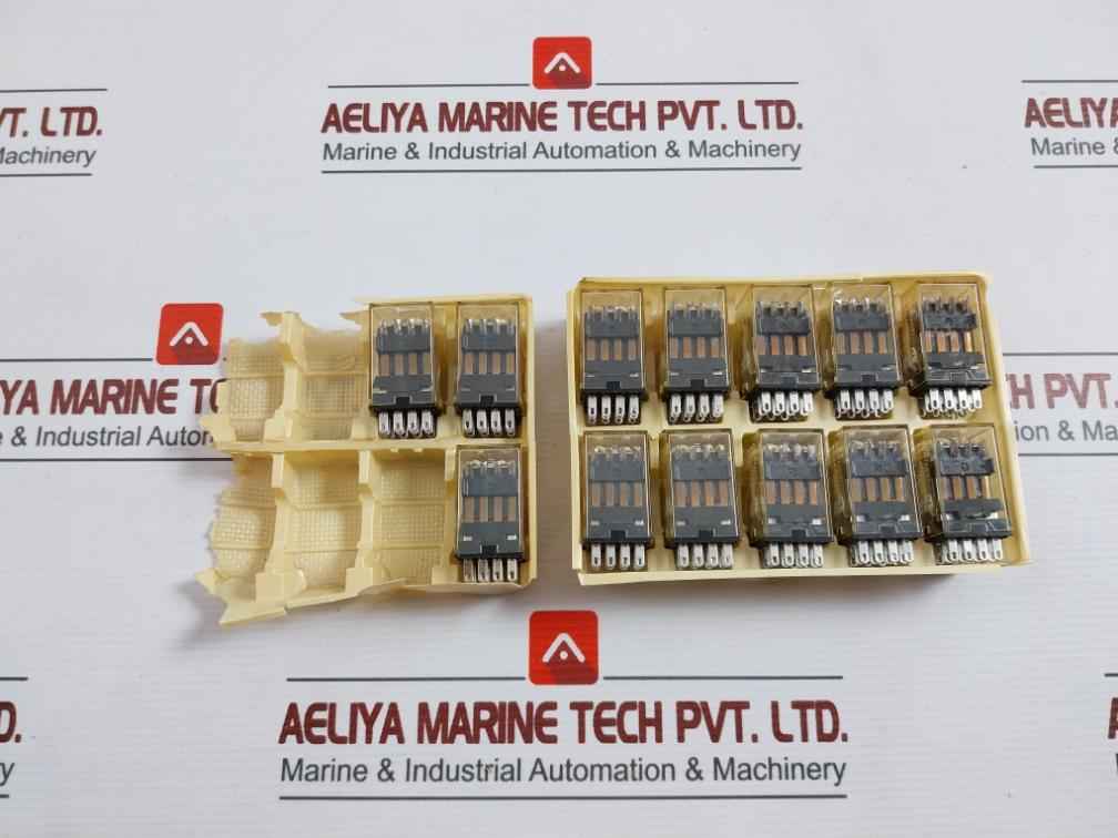 Lot Of 13X Omron My4 Miniature Power Relay 24Vdc