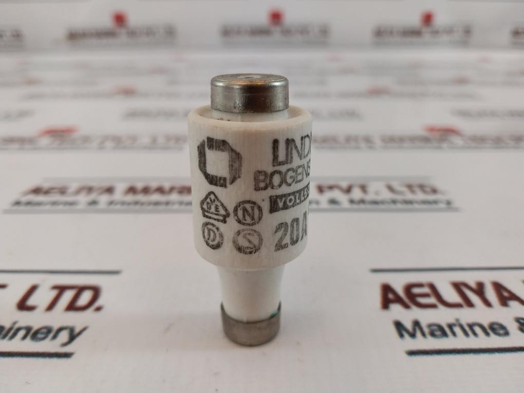 Lot of 14X Lindner 20A 500V Full Protection Ceramic Bottle Fuse Melting Inserts
