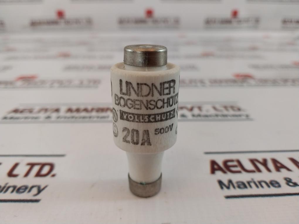 Lot of 14X Lindner 20A 500V Full Protection Ceramic Bottle Fuse Melting Inserts
