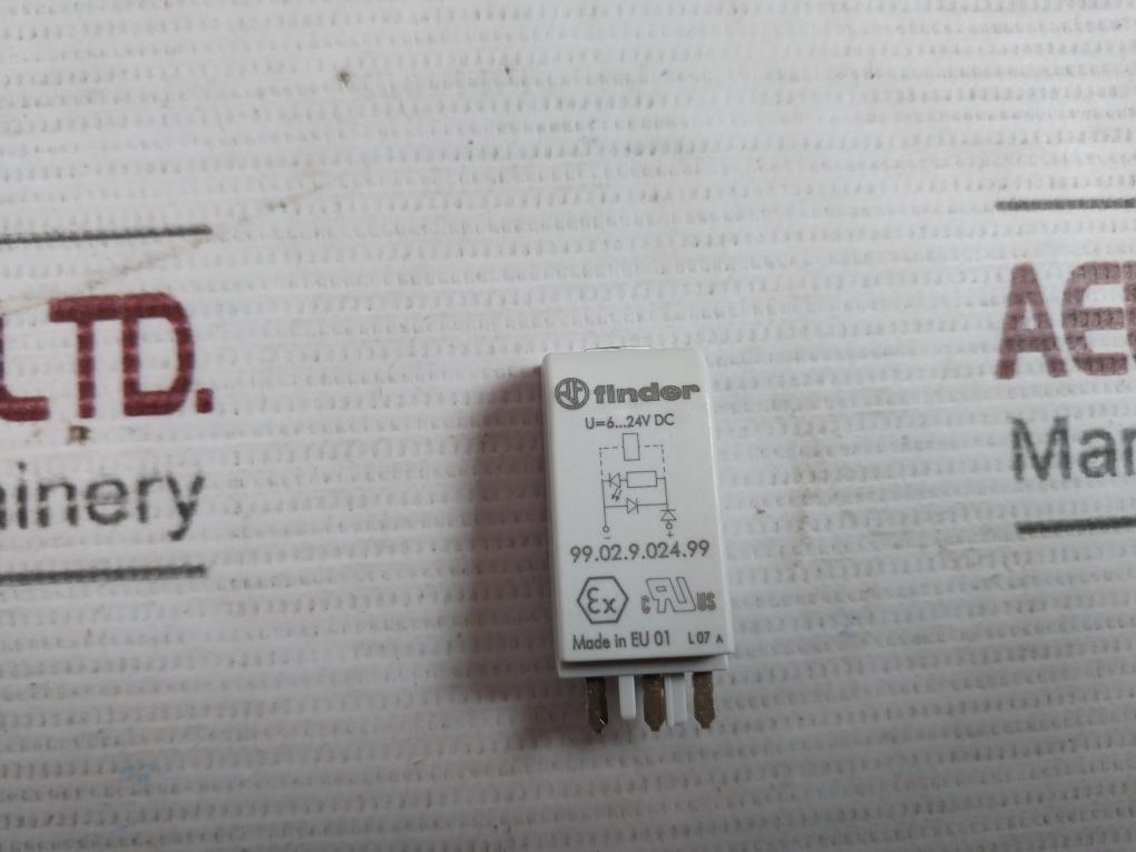 Lot Of 15X Finder 99.02.9.024.99 Coil Indication And Diode Module For Relay