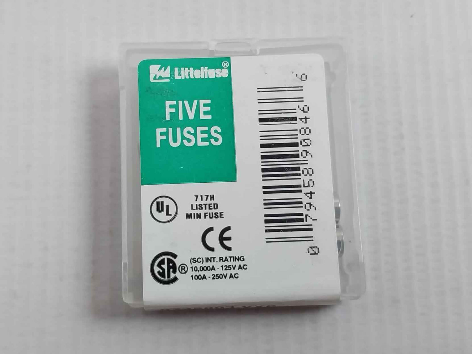 Lot Of 15X Littelfuse 0235003.Vxp Fast Acting Fuse 3A 250V 5Mm X 20Mm 100A