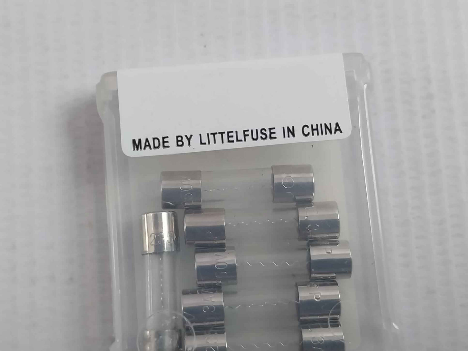 Lot Of 15X Littelfuse 0235003.Vxp Fast Acting Fuse 3A 250V 5Mm X 20Mm 100A