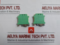Lot Of 15X Protective Conductor Terminal Block Uslkg 10 Phoenix Contact