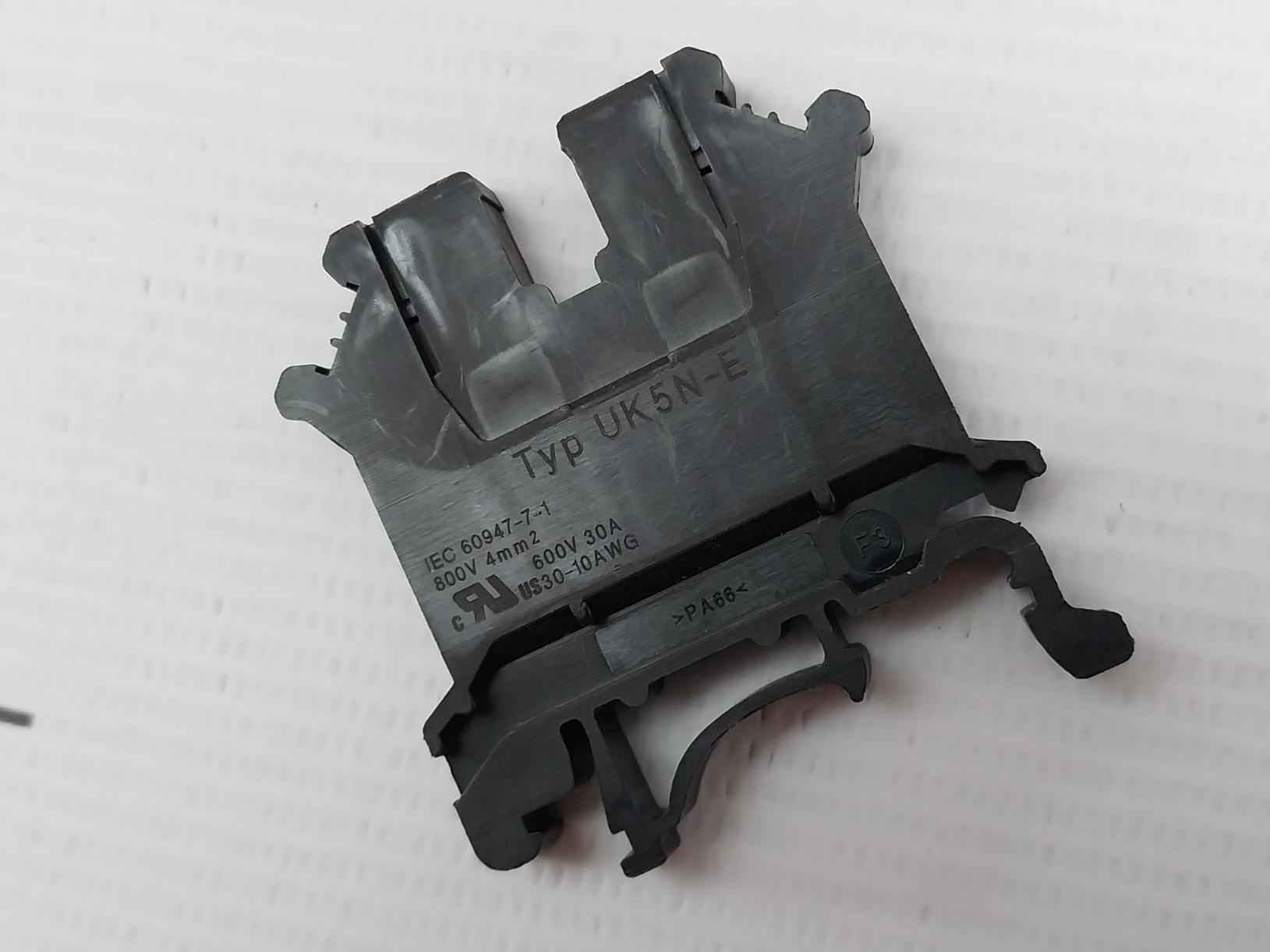Lot Of 15X Uk5N-e Feed-through Terminal Block Phoenix Contact