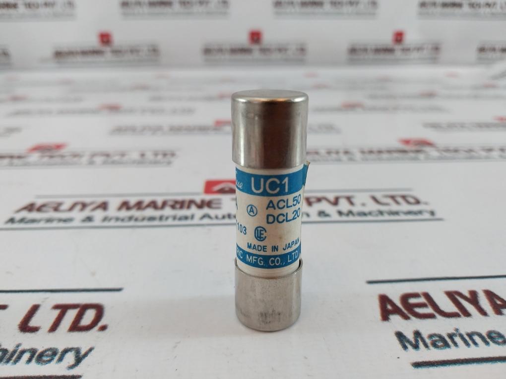 Lot Of 5X Utsunomiya Electric Uc1 Cello-lite Fuse Ac500V/Dc250V