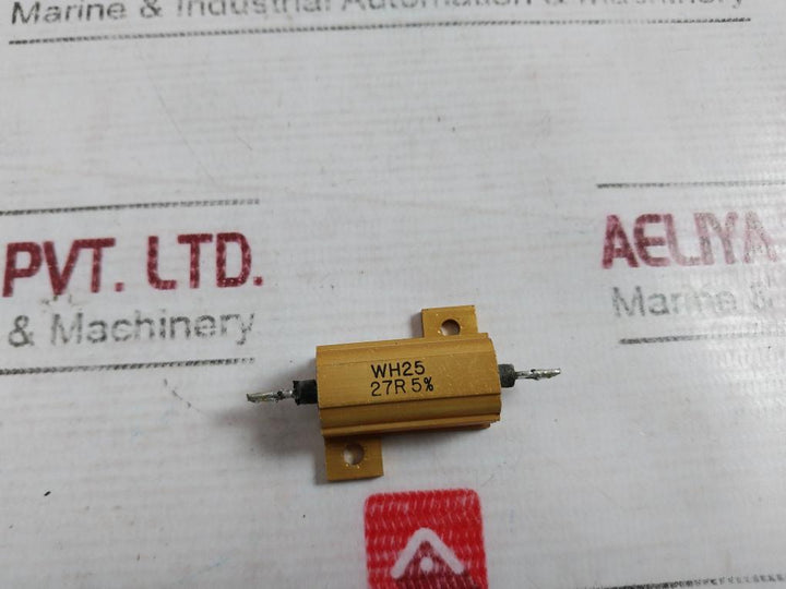 Lot of 16X WH25 27R 5% Welwyn Resistor