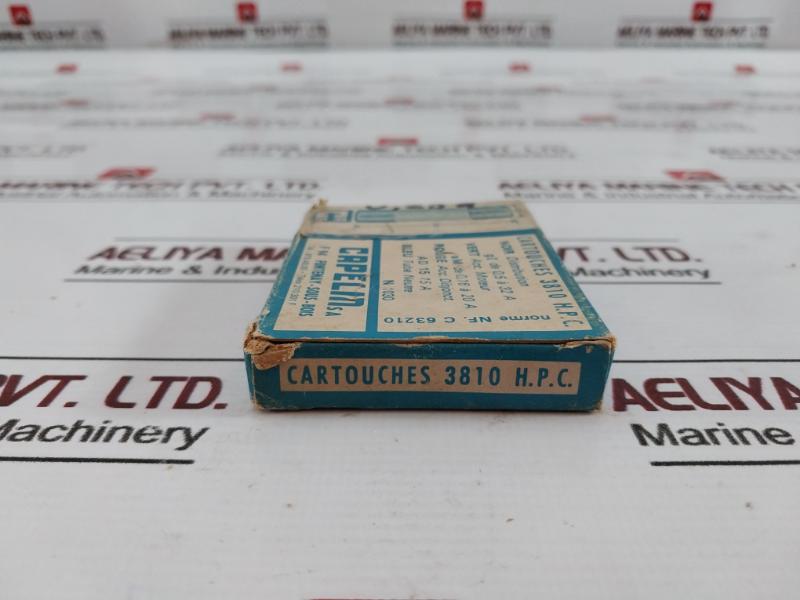 Lot of 16X Capelin 10.3 X 38 Cartridge Fuse AM 0.25A ~500A AC 100 KA NF.C