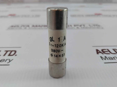 Lot Of 17X 120Ka 1A Cartridge Fuse 380V