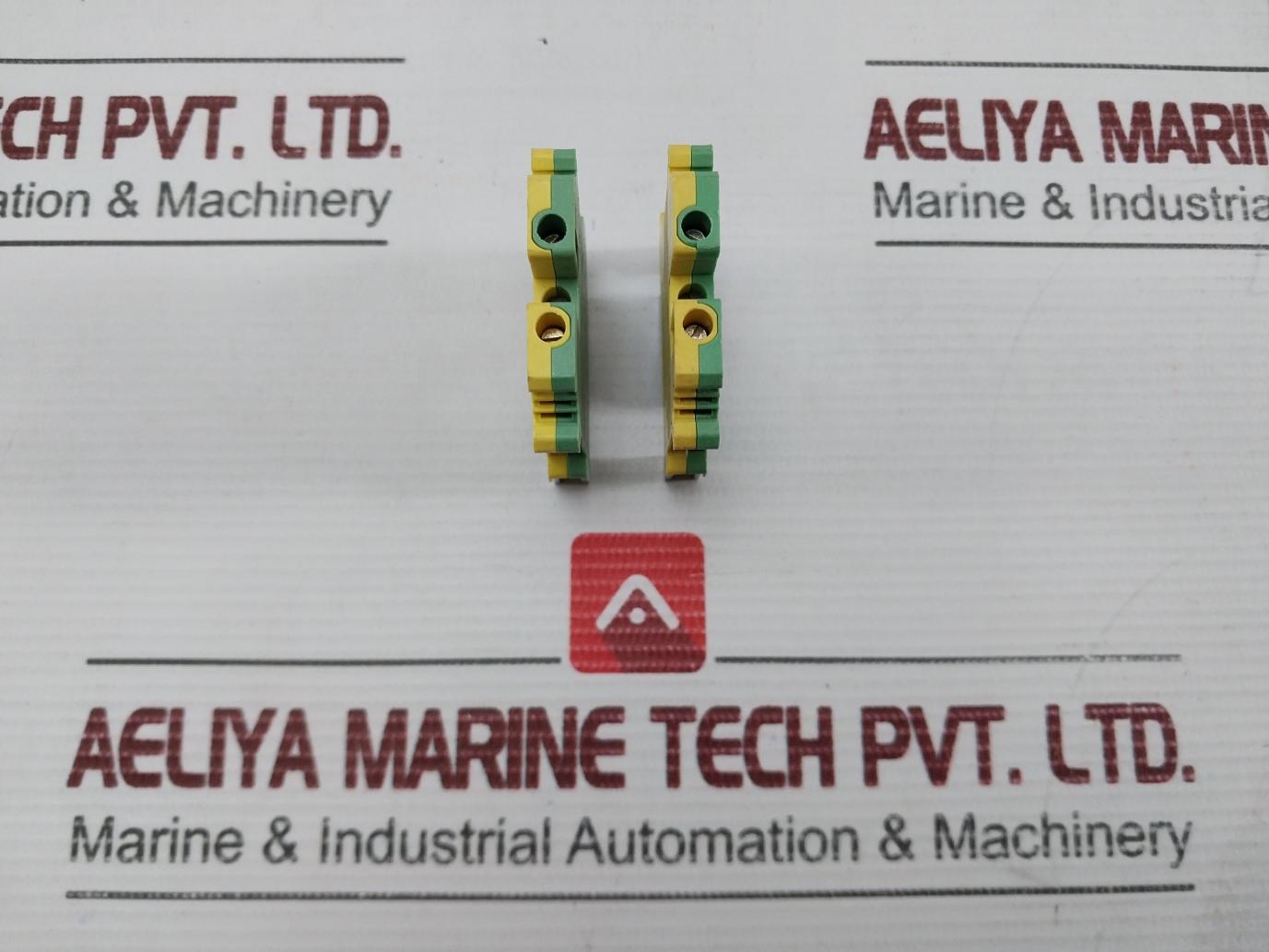 Lot Of 17X Uslkg 5 Protective Conductor Terminal Block Phoenix Contact