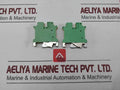 Lot Of 17X Uslkg 5 Protective Conductor Terminal Block Phoenix Contact