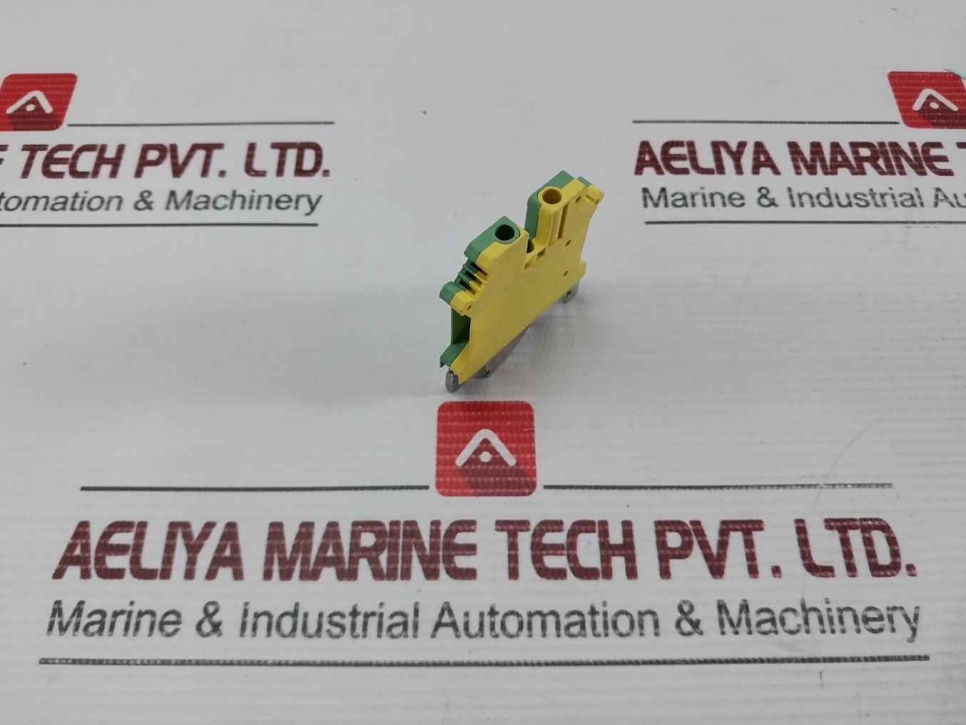 Lot Of 17X Uslkg 5 Protective Conductor Terminal Block Phoenix Contact