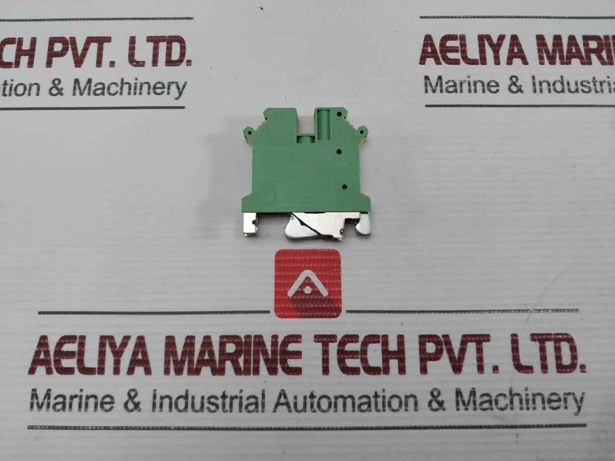 Lot Of 17X Uslkg 5 Protective Conductor Terminal Block Phoenix Contact