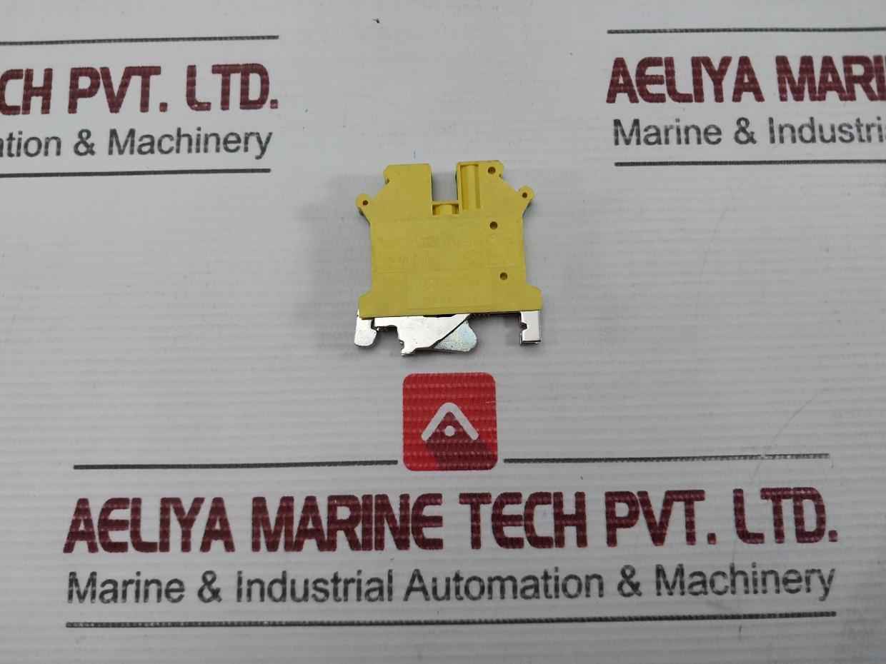 Lot Of 17X Uslkg 5 Protective Conductor Terminal Block Phoenix Contact