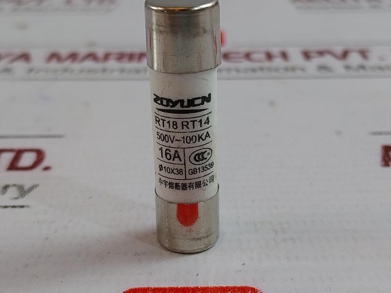 Lot Of 13X Zoyucn Rt18 Rt14 Fuse 500V 100Ka Gb13539