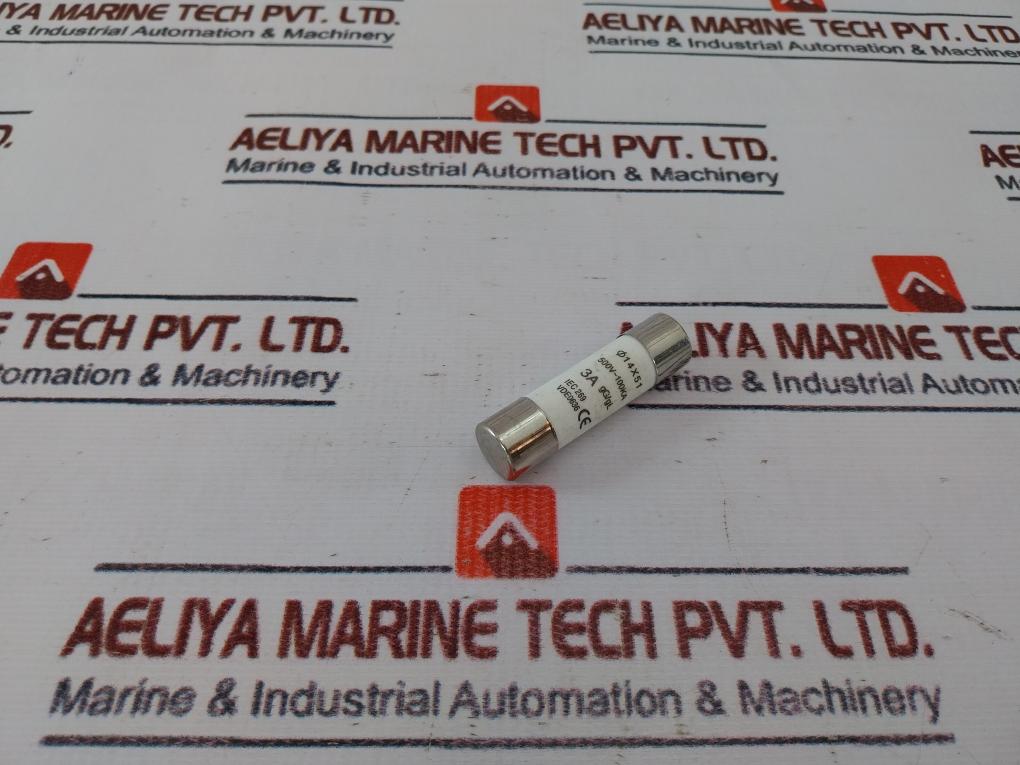 Lot Of 17x 3a Gg/gl Iec 269 Ceramic Cartridge Fuse 500v Ac 100ka Vde 0636