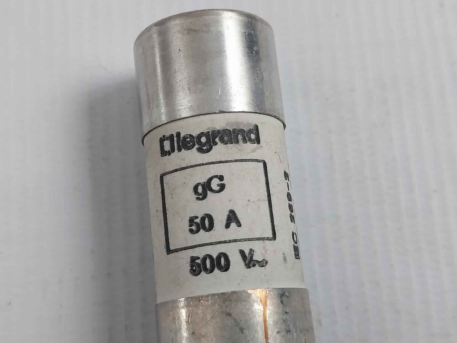 Lot Of 17x Legrand 153 50 Cartridge Fuse 500v 50a 993.01.15.050