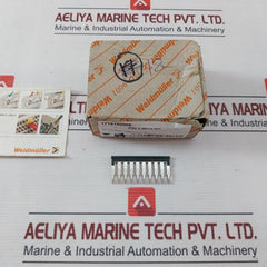 Lot of 18X WEIDMULLER 1718160000 Terminal Block Jumper ZQV 2.5N/10SW