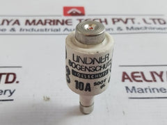 Lot of 19X Lindner 10A 500V Bottle Fuse Link GL