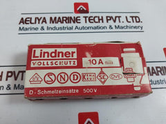 Lot of 19X Lindner 10A 500V Bottle Fuse Link GL