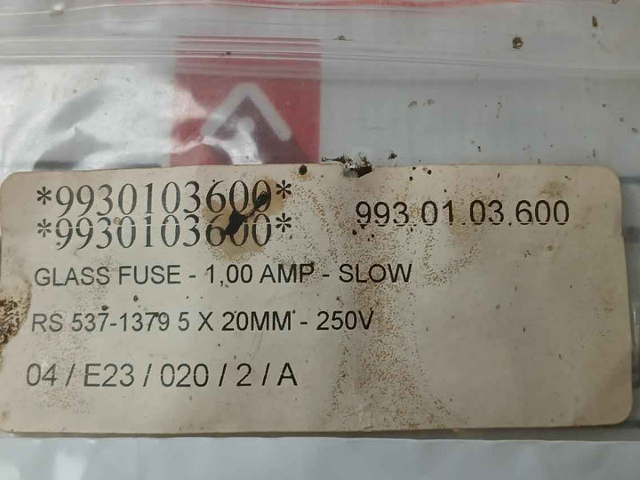 Lot Of 20X Buss T1Al Slow Blow Glass Fuse