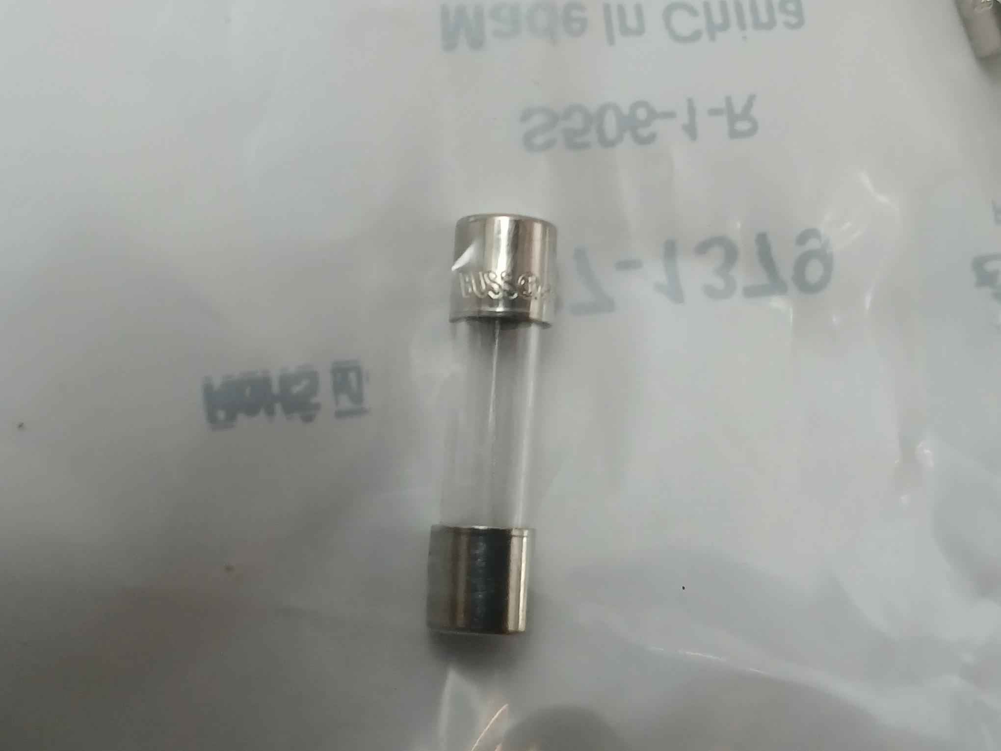 Lot Of 20X Buss T1Al Slow Blow Glass Fuse