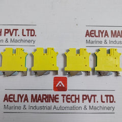 Lot Of 20X Phoenix Contact Type-uslkg 5 Protective Conductor Terminal Block