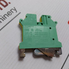 Lot Of 20X Phoenix Contact Type-uslkg 5 Protective Conductor Terminal Block