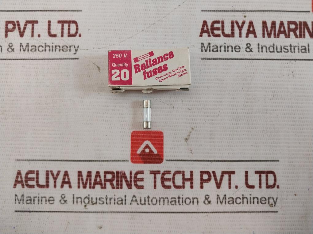 Lot Of 20X Reliance Electronics Rqb Blow Fuse F5Al250V 250V Iec 127