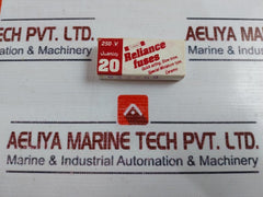 Lot of 20X Reliance Electronics RQB Fuse 250V