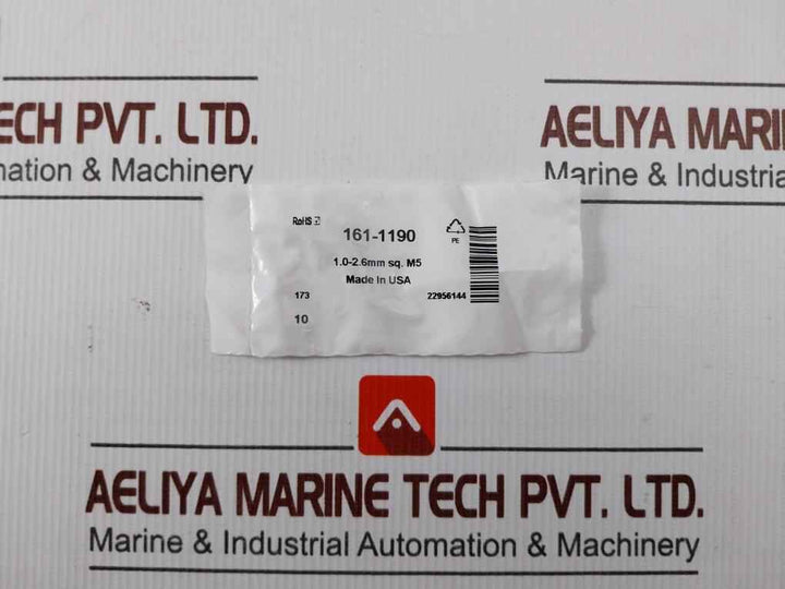 Lot Of 20x Te Connectivity 161-1190 Ring Terminal 1.0-2.6mm Sq.m5