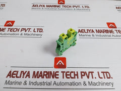 Lot Of 21X Ut 10-pe Protective Conductor Terminal Block Phoenix Contact