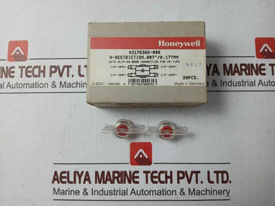 Lot Of 23X Honeywell 43176366-006 H-restriction Flow Restrictor 1/4