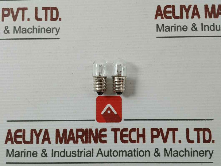 Lot Of 25X 790522 Lamp Pilot Tubular Clear 30V