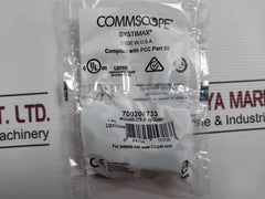 Lot of 25X COMMSCOPE MGS400 Category 6 Modular Jack Grey Outlet