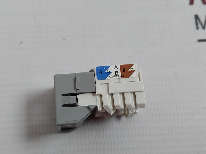 Lot of 25X COMMSCOPE MGS400 Category 6 Modular Jack Grey Outlet