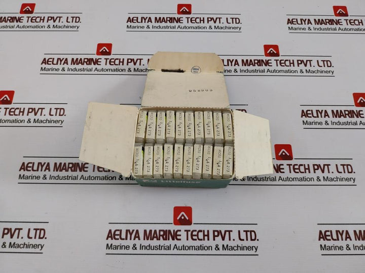 Lot of 25X  LITTELFUSE MICRO 1/4A 273 125V AC/DC