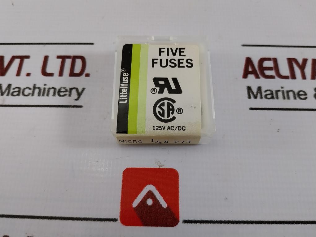 Lot of 25X  LITTELFUSE MICRO 1/4A 273 125V AC/DC